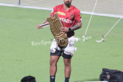 Moments from Kolkata Knight Riders practice session at Eden Gardens ahead of CSK match on Sunday